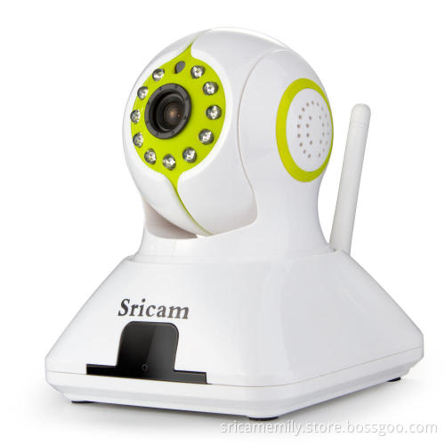 Sricam SP006 1.0 MP Two Way Audio Indoor Infrared Night Vision IR-CUT Wireless Wifi IP Camera
